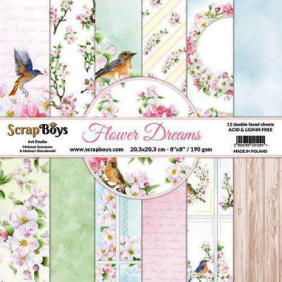 ScrapBoys Designpapier - Flower Dreams
